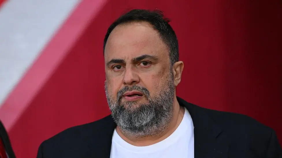 Evangelos Marinakis completed a takeover of Nottingham Forest in 2017