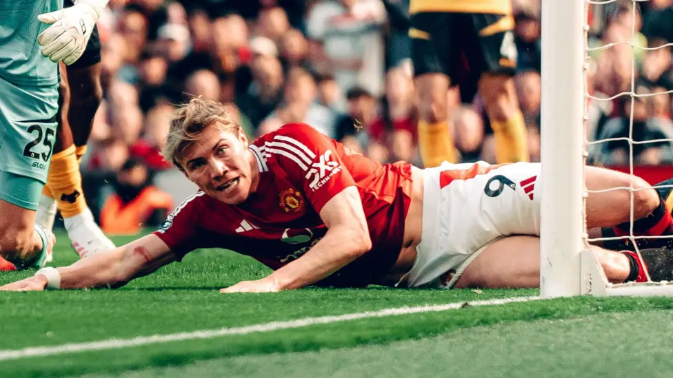 Rasmus Hojlund has scored just twice since Ruben Amorim took over as Manchester United boss