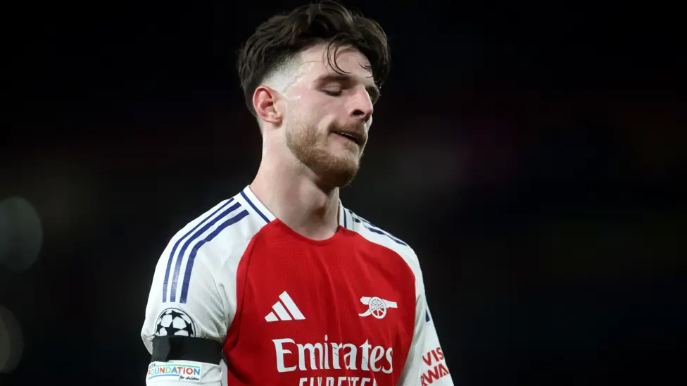 Declan Rice warned his Arsenal team-mates of PSG's danger in the Champions League semi-final first leg