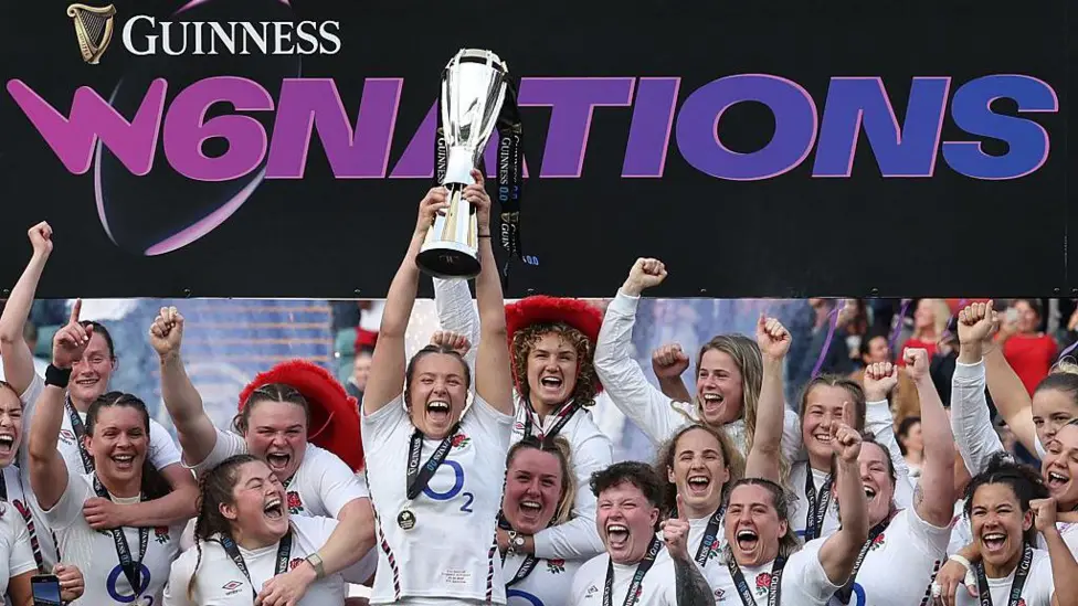 Zoe Aldcroft lifted her first Women's Six Nations title as England captain