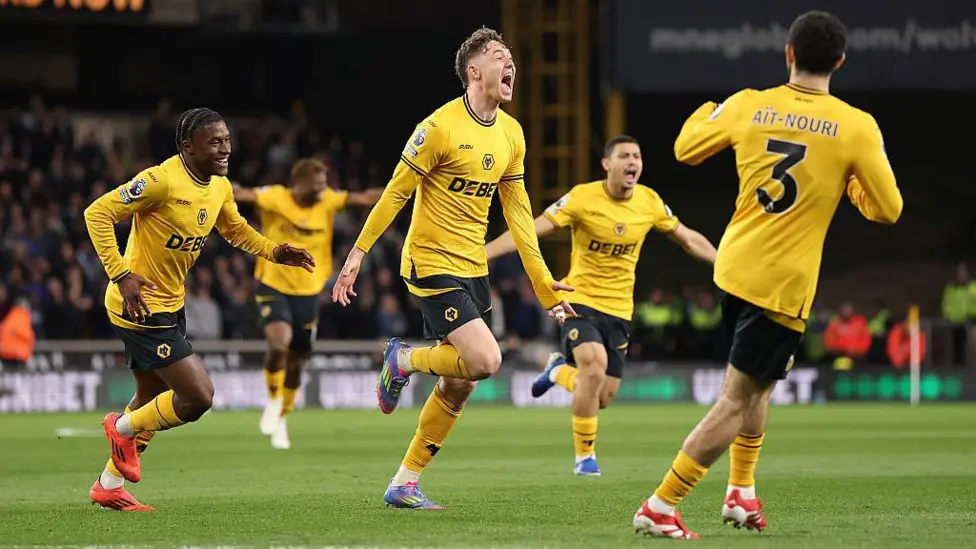 Jorgen Strand Larsen scored twice against Everton two weeks ago