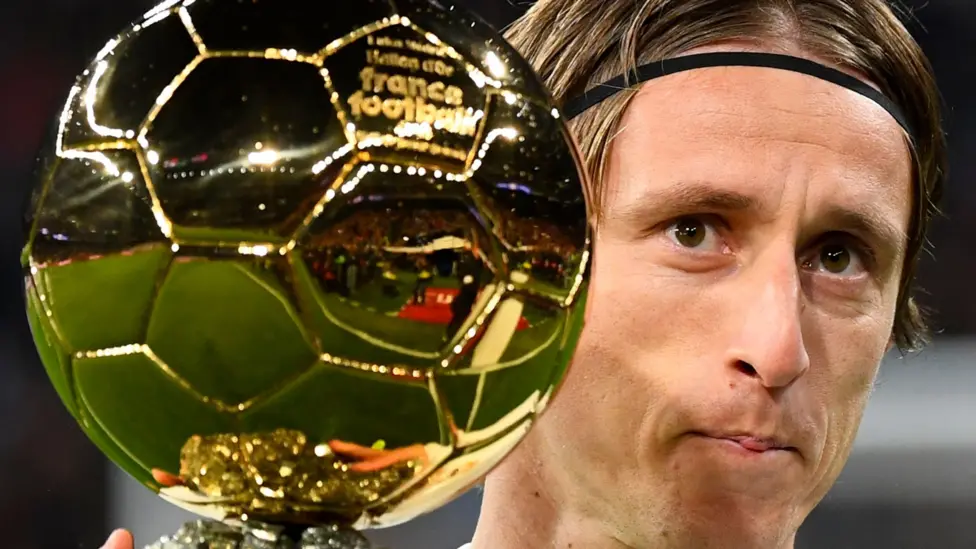 Luka Modric won the 2018 Ballon d'Or, becoming the first player other than Lionel Messi or Cristiano Ronaldo to claim the award in more than a decade