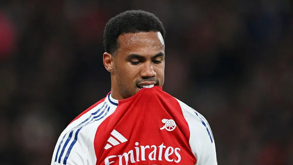 Gabriel has played 28 Premier League games for Arsenal this season