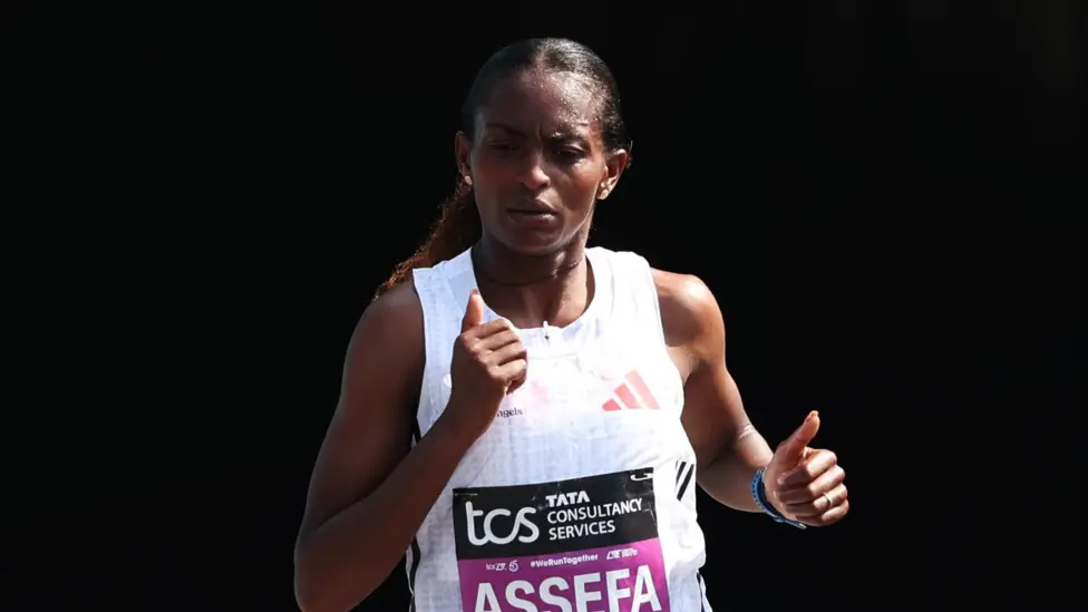Tigst Assefa won the London Marathon for the first time