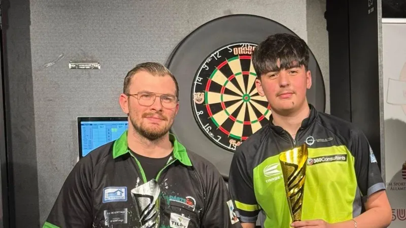 Kaya Baysal beat the defending Budapest Darts Classic winner Sybren Gijbels in this year's final