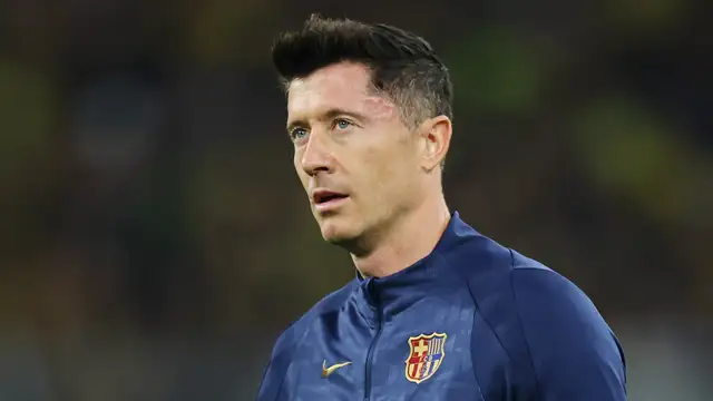 Barcelona's Robert Lewandowski is set to be out injured for around three weeks and will miss the Blaugrana's Copa del Rey final against Real Madrid.