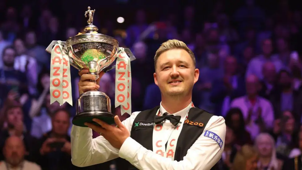Kyren Wilson won the World Snooker Championship in 2024