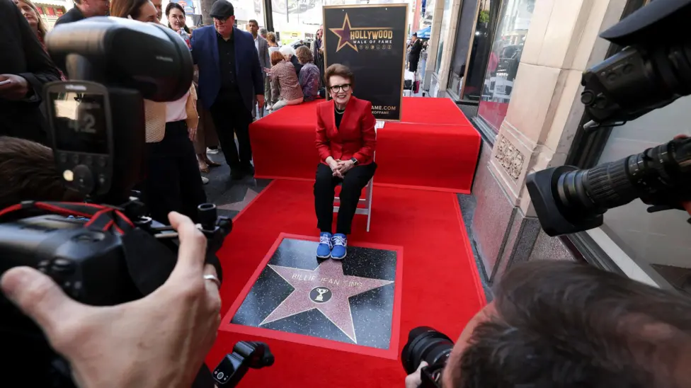 Billie Jean King won all four Grand Slam singles titles, including six at Wimbledon.