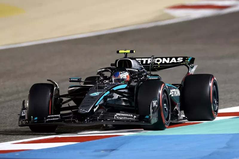 Andrea Kimi Antonelli is pleased with the Bahrain qualifying result.