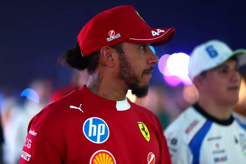 Sebastian Vettel assessed Lewis Hamilton's adaptation to Ferrari.