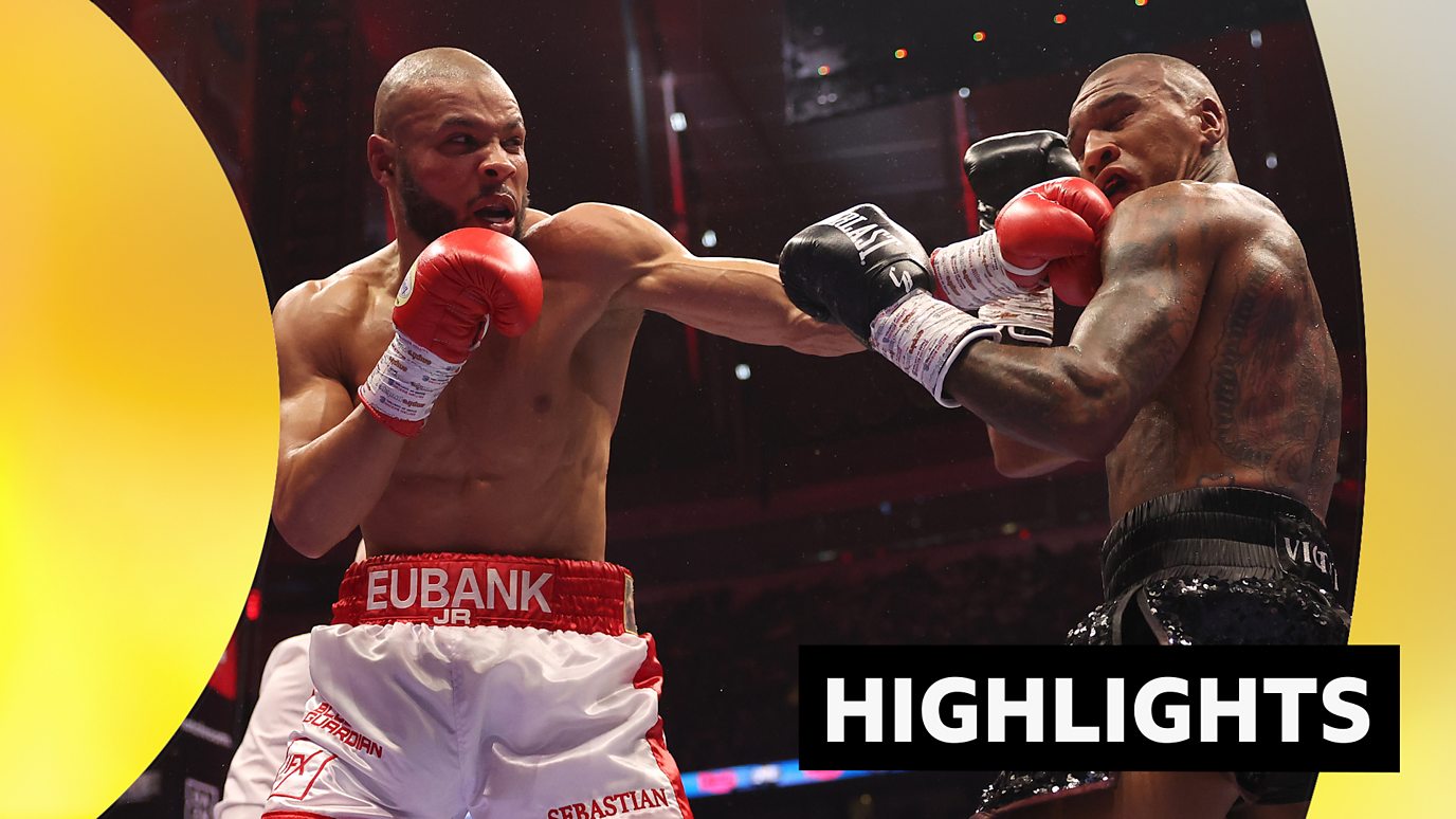 Eubank narrowly beats bitter foe Benn - highlights