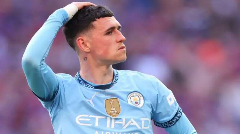 Phil Foden has scored only seven times in the Premier League this season