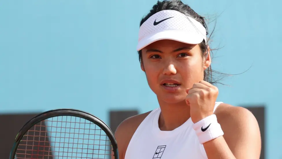 Emma Raducanu is playing at the Italian Open for just the second time in her career
