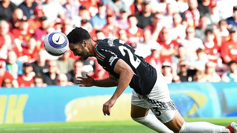 Mikel Merino scored for Arsenal but was later sent off