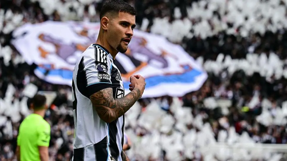 Newcastle United captain Bruno Guimaraes' side will be in the Champions League next season