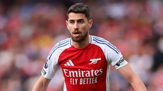 Jorginho has made 21 appearances for Arsenal this season