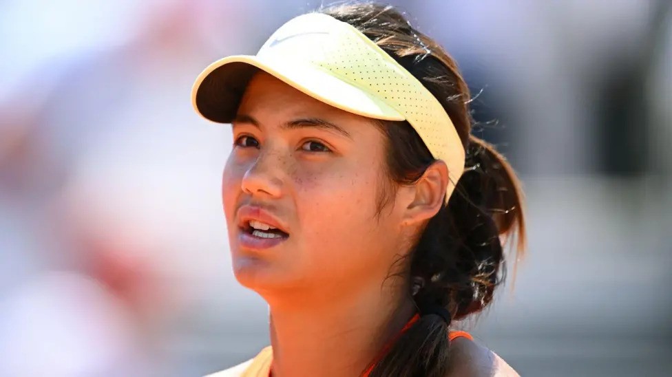 Emma Raducanu was aiming to reach her second WTA Tour quarter-final of 2025