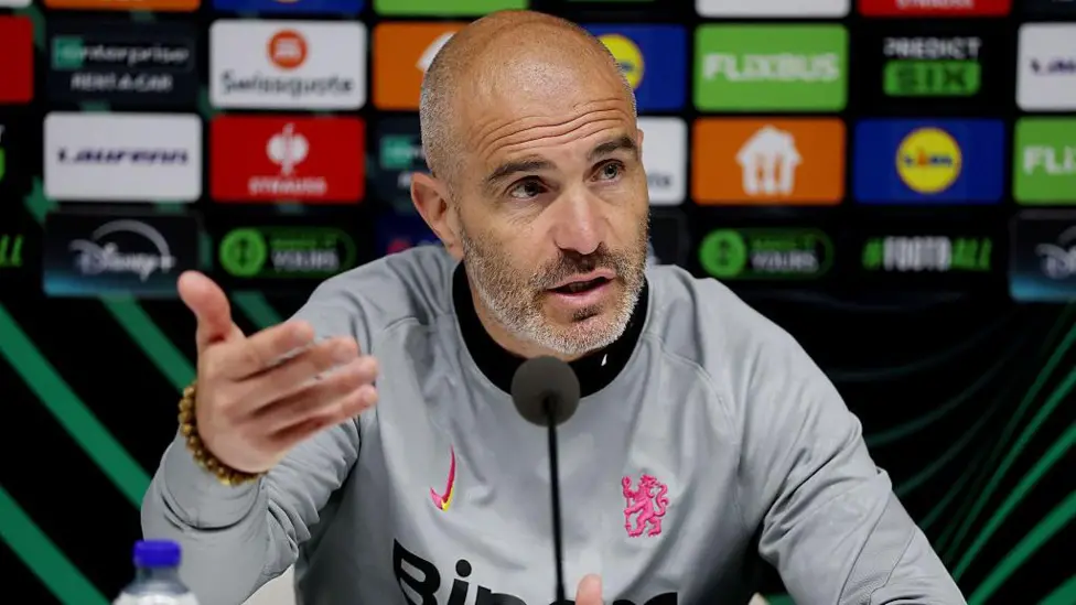 Enzo Maresca took charge at Chelsea in July