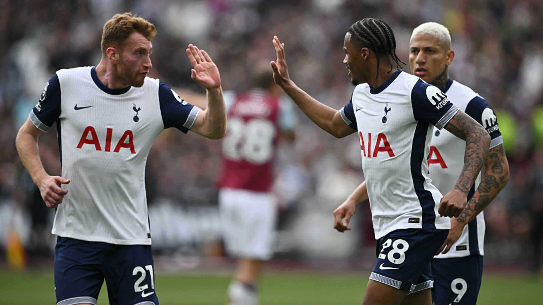 Tottenham took the lead early on but couldn't hold on against West Ham / Sebastian Frej/MB Media/Getty Images