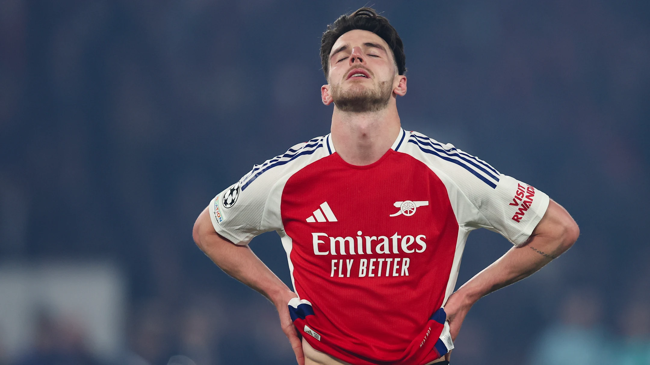 Declan Rice is one of Mikel Arteta's most durable players / Catherine Ivill - AMA/GettyImages