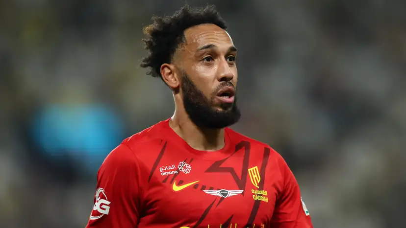 Al Qadsiyah's Pierre-Emerick Aubameyang has aimed a dig Al-Nassr after Faris Najd were handed a chance to qualify for the AFC Champions League Elite.