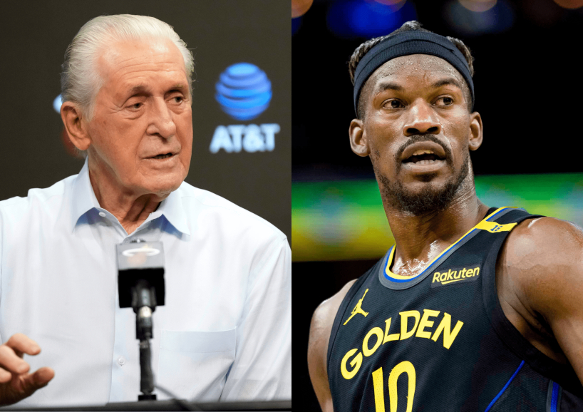 Pat Riley, the president of the Miami Heat, defended the trade package the team received in exchange for Jimmy Butler's exit to the Golden State Warriors.