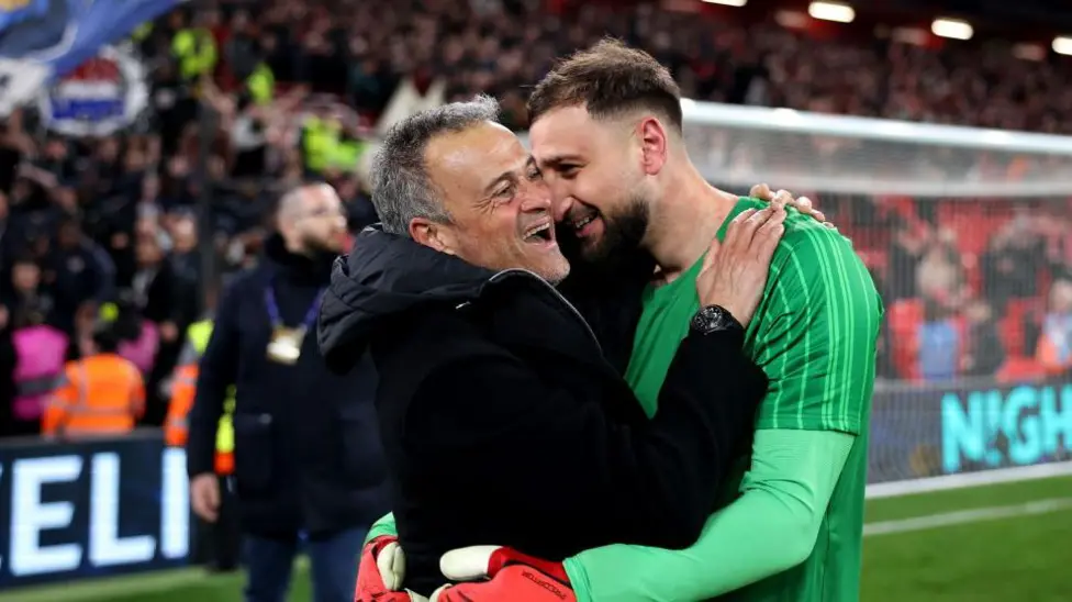 Gianluigi Donnarumma was instrumental as PSG beat Liverpool on penalties in the last 16