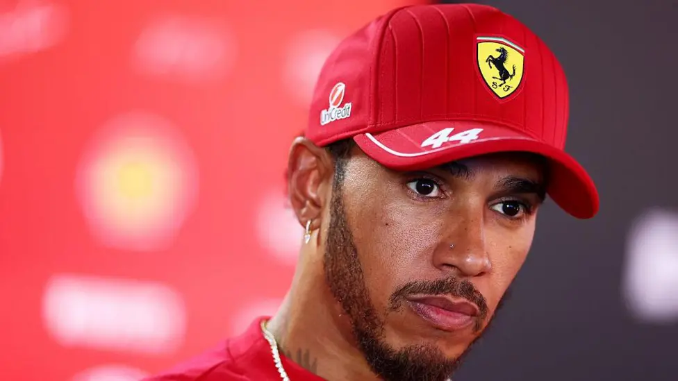 Lewis Hamilton is sixth in the F1 drivers' standings