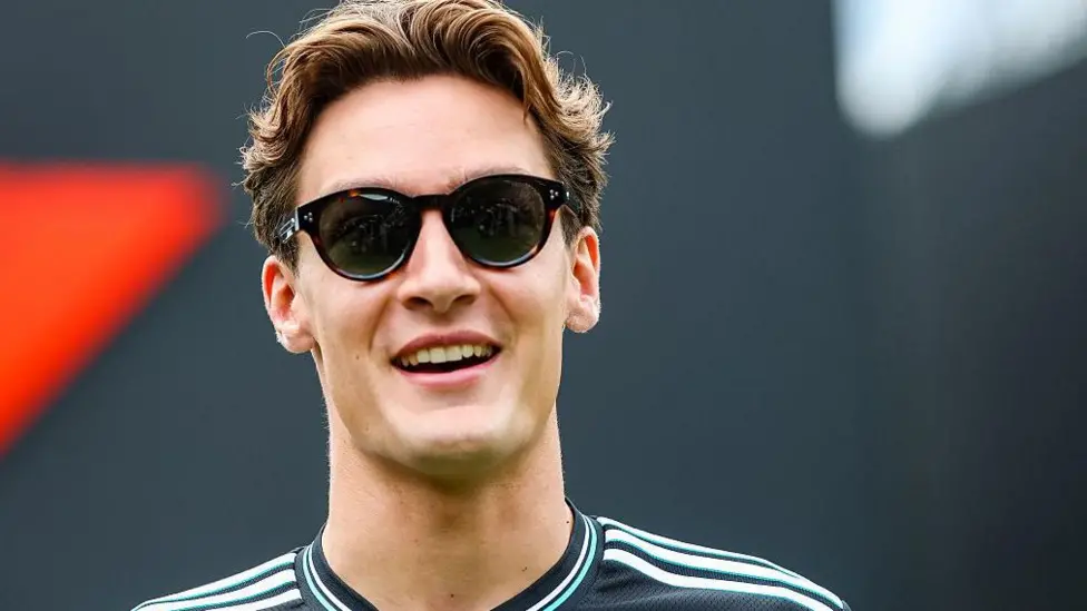 George Russell is fourth in the drivers' championship, 26 points behind third-placed Max Verstappen