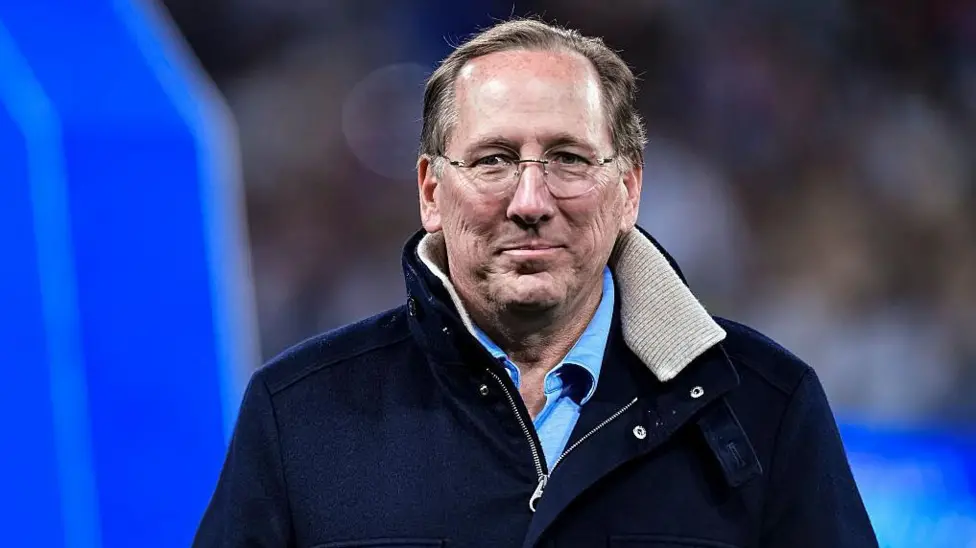 John Textor also has a stake in French club Lyon, who have qualified for the Europa League next season