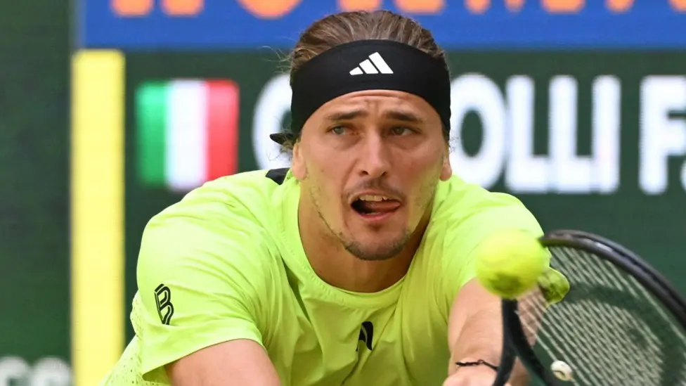 Alexander Zverev is hoping to win his first grass-court title