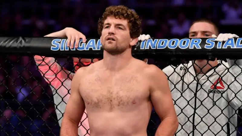 Ben Askren retired with a record of 19 wins in 22 fights