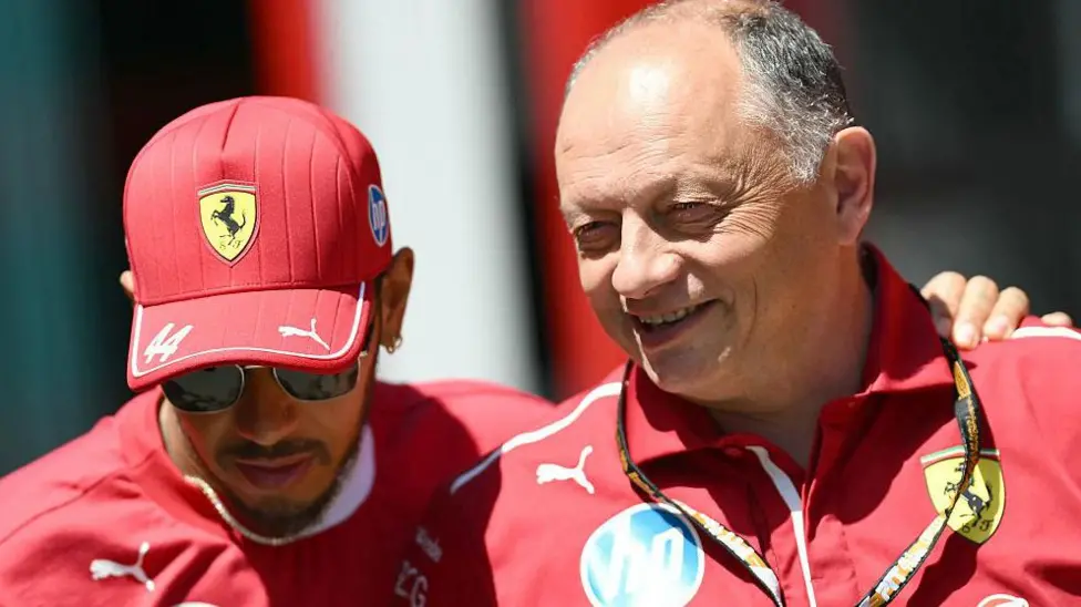 Frederic Vasseur was Lewis Hamilton's team boss when the Briton became GP2 champion in 2006, the year before he entered F1