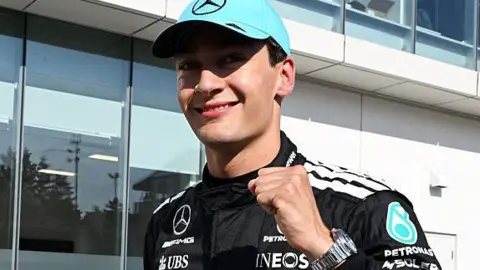 George Russell started on pole with Max Verstappen alongside in last year's Canadian Grand Prix