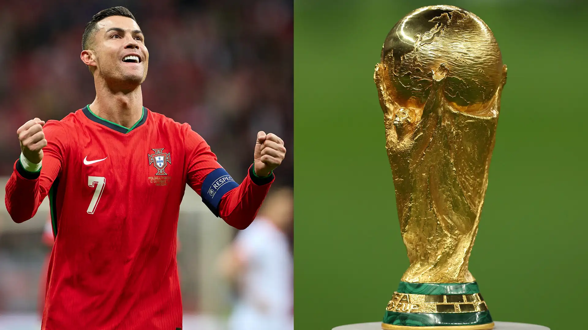 Cristiano Ronaldo is, like eternal rival Lionel Messi, ready to "cash in" with a World Cup win, while being tipped to grace the 2034 finals.