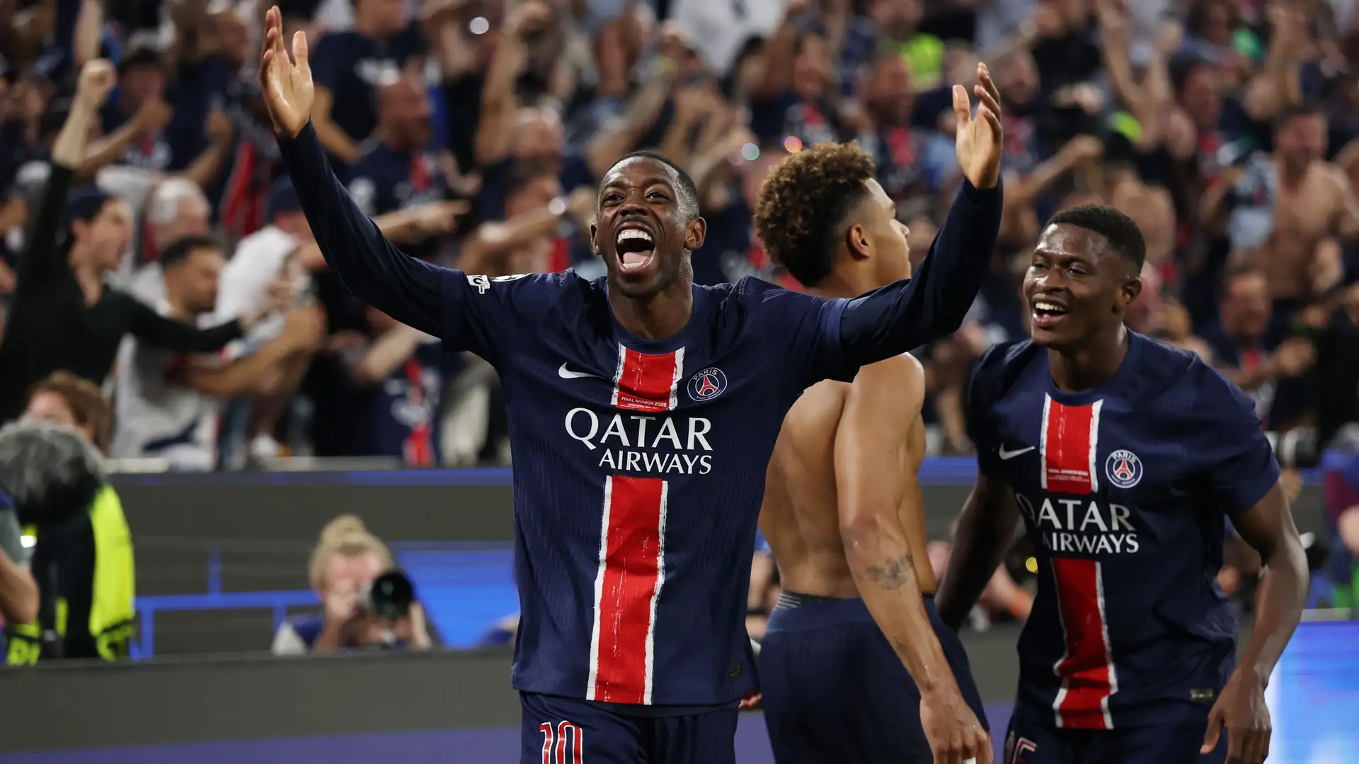 PSG star Ousmane Dembele has been named the Champions League Player of the Season, while Lamine Yamal and one Arsenal player also made the best XI.