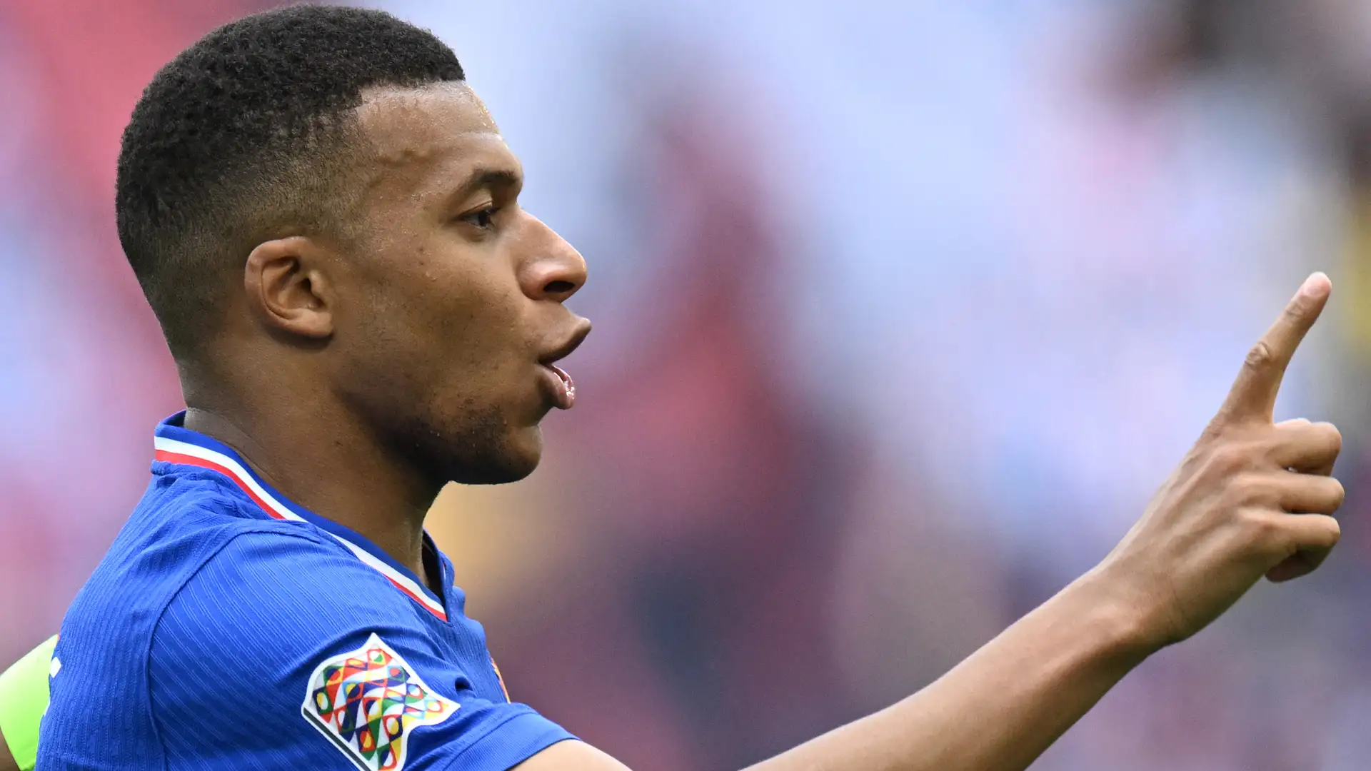 Kylian Mbappe edged closer to surpassing Thierry Henry and Olivier Giroud after helping France beat Germany 2-0 to finish third in the Nations League.