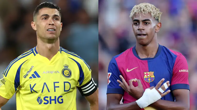 Lamine Yamal was asked whether he thinks he deserves to win the Ballon d'Or by a reporter who referenced Cristiano Ronaldo's perceived arrogance.