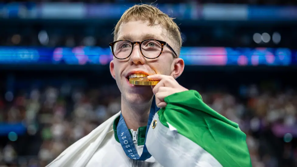 Daniel Wiffen won two golds at the World Championships and became Olympic champion in a successful 2024