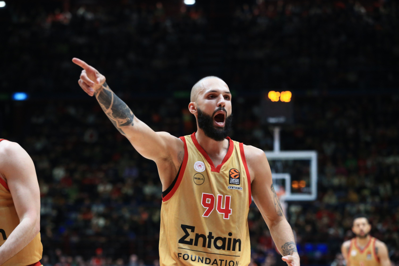 Evan Fournier has contracted a virus and might miss Olympiacos' next EuroLeague game against Bayern in Piraeus.