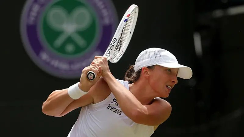 Iga Swiatek is chasing a sixth Grand Slam title