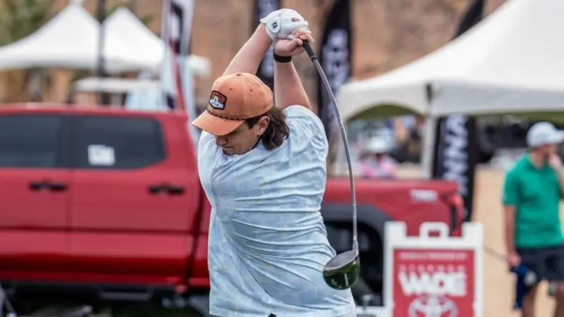 Aaron Lennie is one of the top Long Drive players in Europe