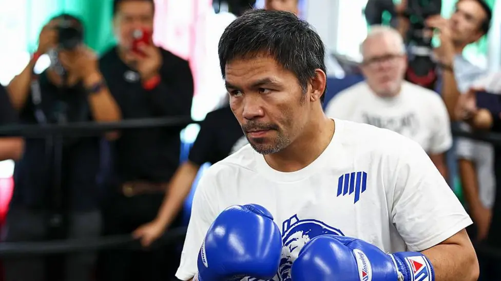 Manny Pacquiao made his debut in 1995 and has won 62 pro fights, lost eight and drawn two