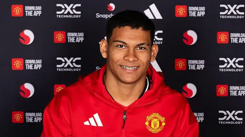 Diego Leon is Manchester United's second summer signing after forward Matheus Cunha