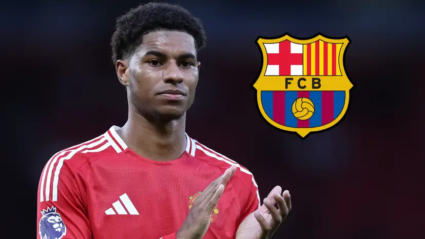 Marcus Rashford has arrived in Barcelona ahead of completing a season-long loan move to the Spanish champions from Manchester United