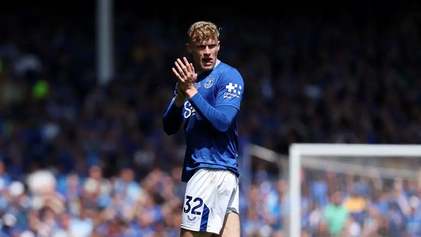 Everton have confirmed Jarrad Branthwaite has signed a new long-term contract with the club - one year on from Manchester United's offer for him.