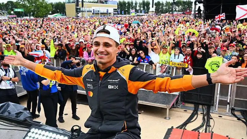 Lando Norris' British Grand Prix win was McLaren's first at Silverstone since 2008