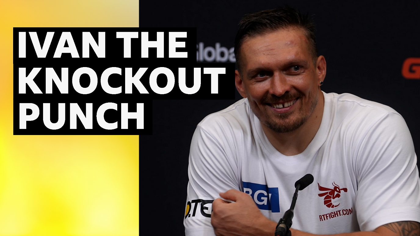 Usyk nicknames punch that knocked out Dubois