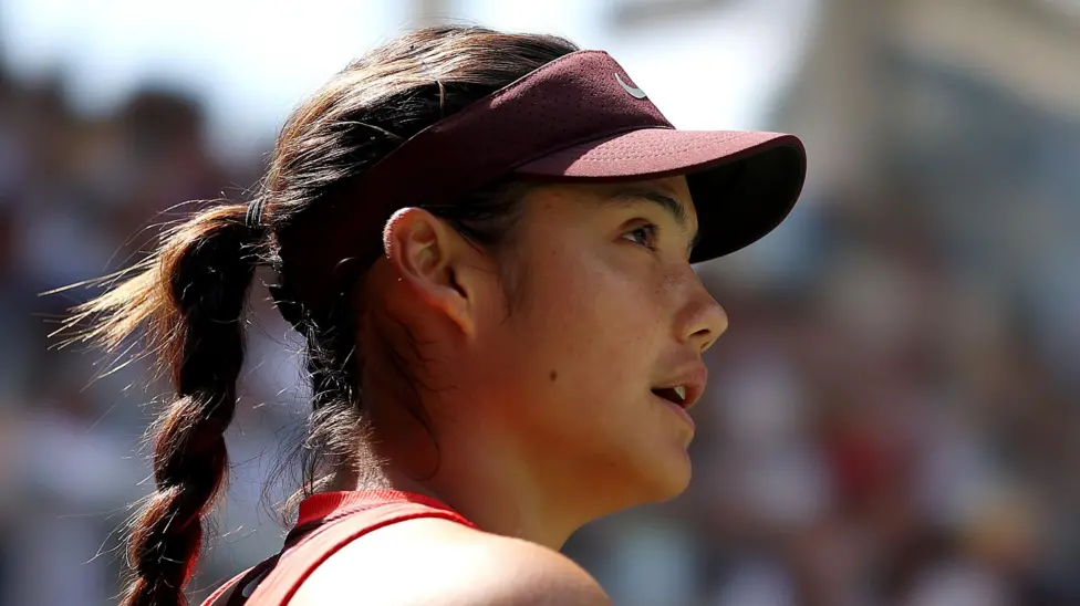 Emma Raducanu was aiming to reach the second week of the US Open for only the second time