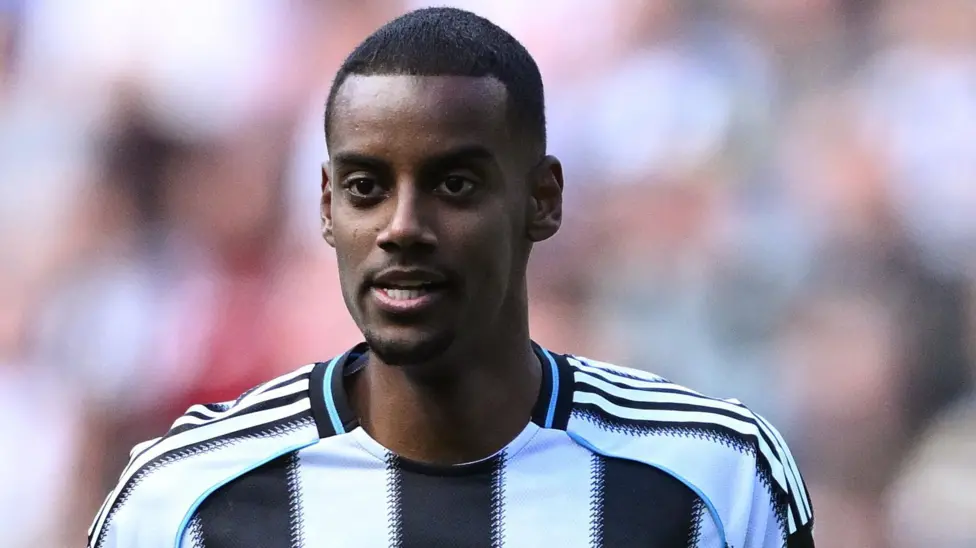 Alexander Isak helped Newcastle win the EFL Cup last season